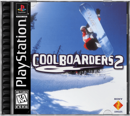 Cool Boarders 2 cover art for PlayStation 1 (PS1) video game