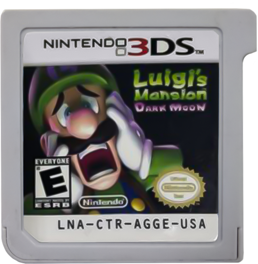 Luigi's Mansion: Dark Moon cartridge for Nintendo 3DS (3DS) video game