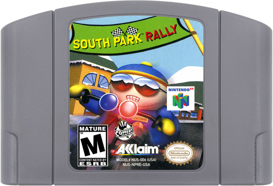 South Park Rally cartridge for Nintendo 64 (N64) video game