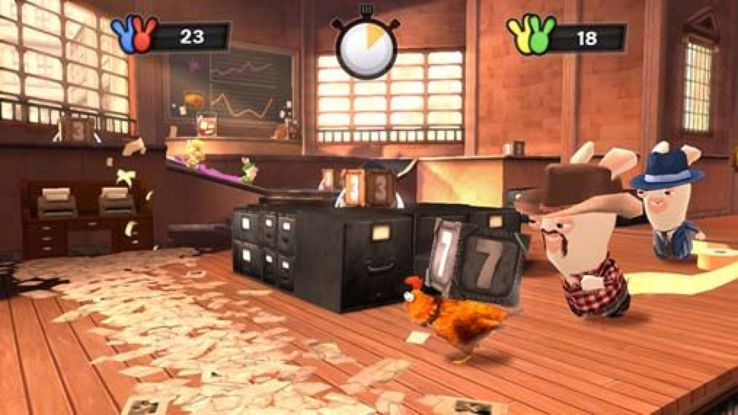 Raving Rabbids: Travel in Time – Nintendo Wii (Wii) party adventure mini-game comedy video game gameplay