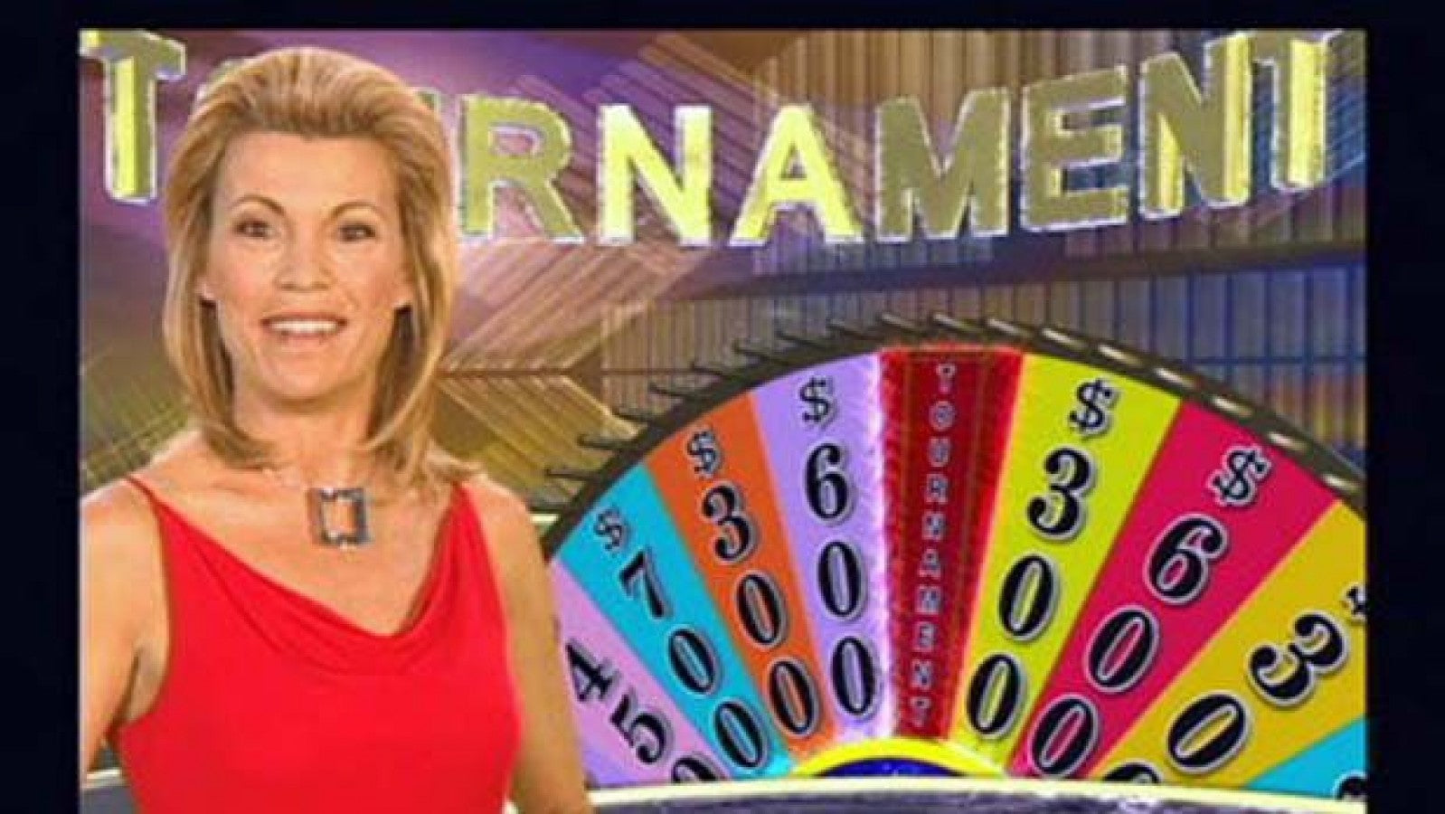 Wheel of Fortune gameplay for Playstation 2 (PS2) video game