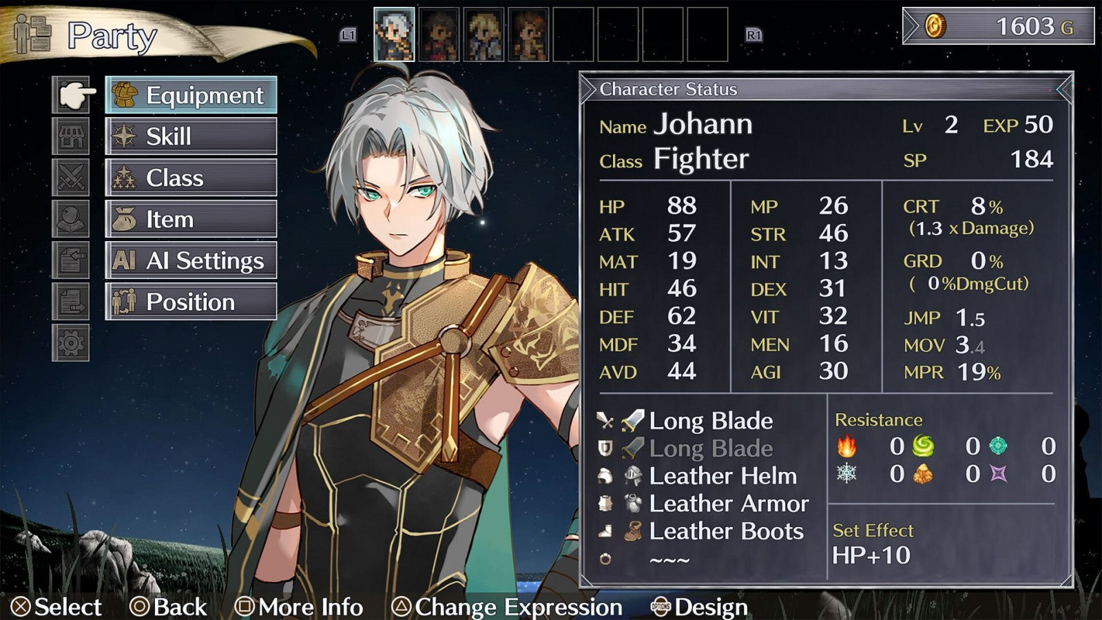 Mercenaries Lament Requiem of the Silver Wolf for PlayStation 5 tactical RPG featuring grid based battles fantasy storyline character classes strategy combat and anime style visuals gameplay