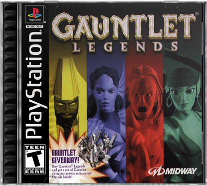Gauntlet Legends cover art for Playstation 1 (PS) video game