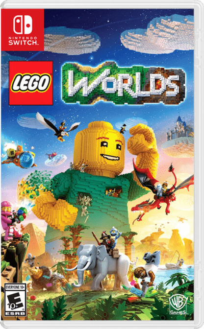 LEGO Worlds cover art for Nintendo Switch (NS) video game