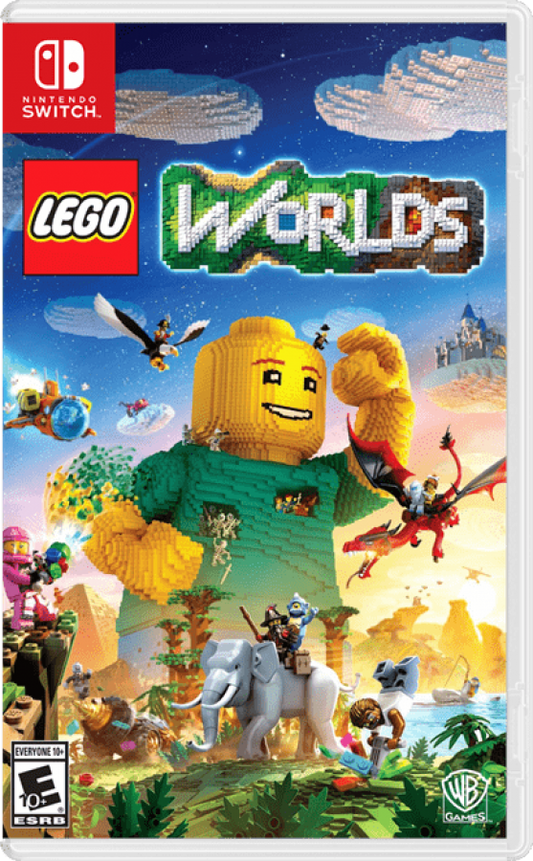 LEGO Worlds cover art for Nintendo Switch (NS) video game