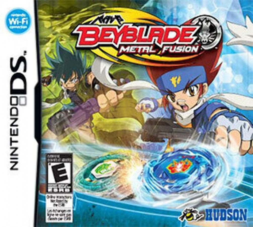 Beyblade: Metal Fusion cover art for Nintendo DS (DS) video game
