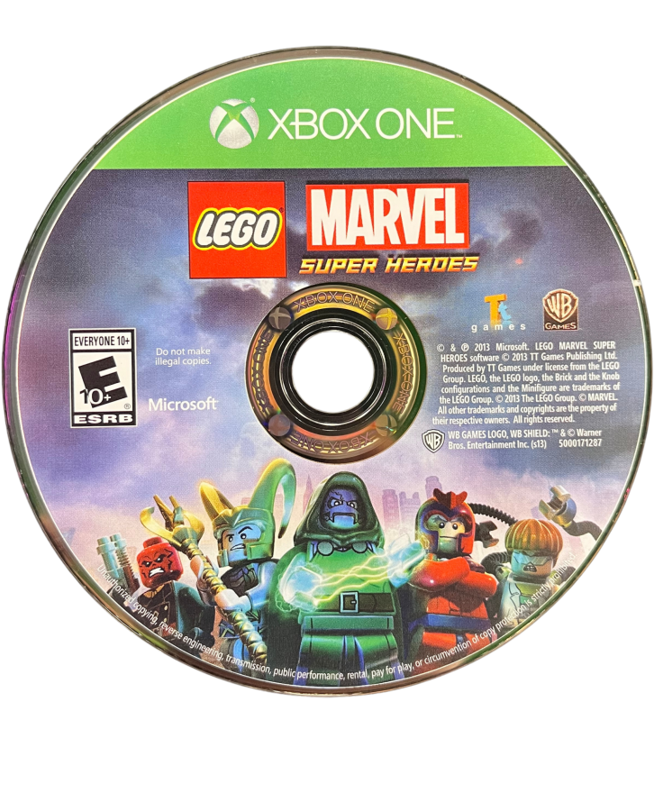 LEGO Marvel Super Heroes Xbox One for retro video game enthusiasts featuring action adventure gameplay LEGO styled superhero characters open world exploration cooperative puzzle solving comic inspired missions humorous storytelling and collectible gaming appeal disc 