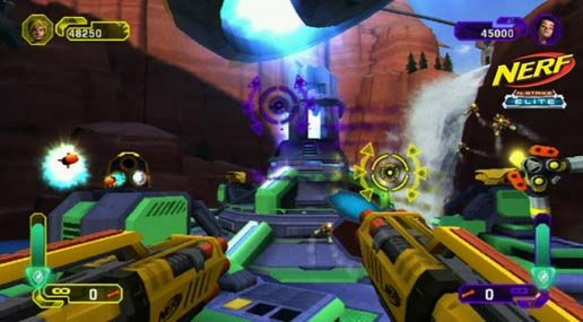 NERF N-Strike: Elite – Nintendo Wii (Wii) first-person foam blaster shooter action video game gameplay