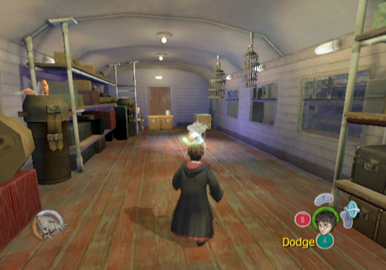 Harry Potter and the Prisoner of Azkaban gameplay for GameCube (GC) action-adventure fantasy video game