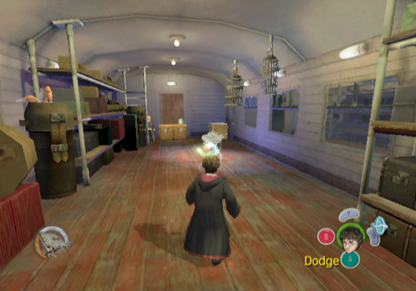 Harry Potter and the Prisoner of Azkaban gameplay for GameCube (GC) action-adventure fantasy video game