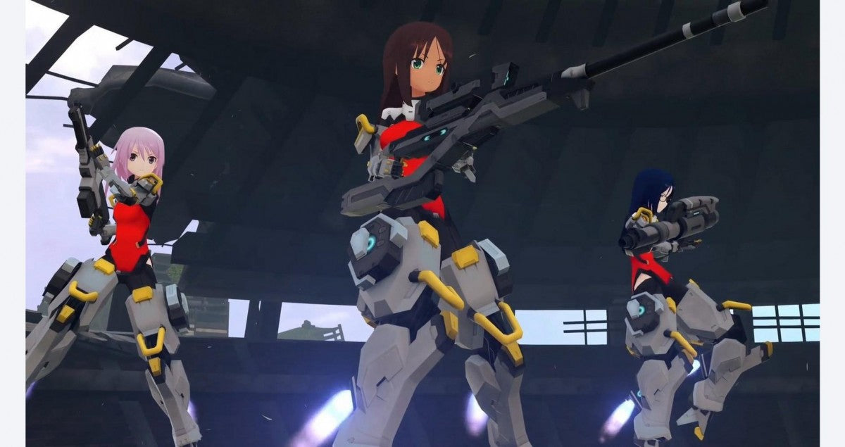 Alice Gear Aegis gameplay image for Nintendo Switch (NS) video game 