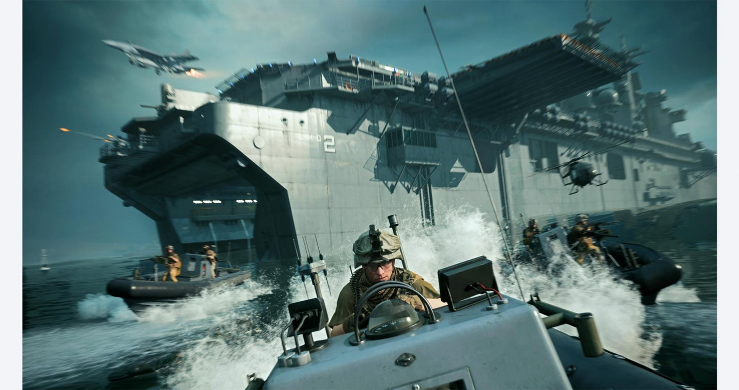 Battlefield 2042 gameplay for Xbox Series X (XSX) first-person shooter video game