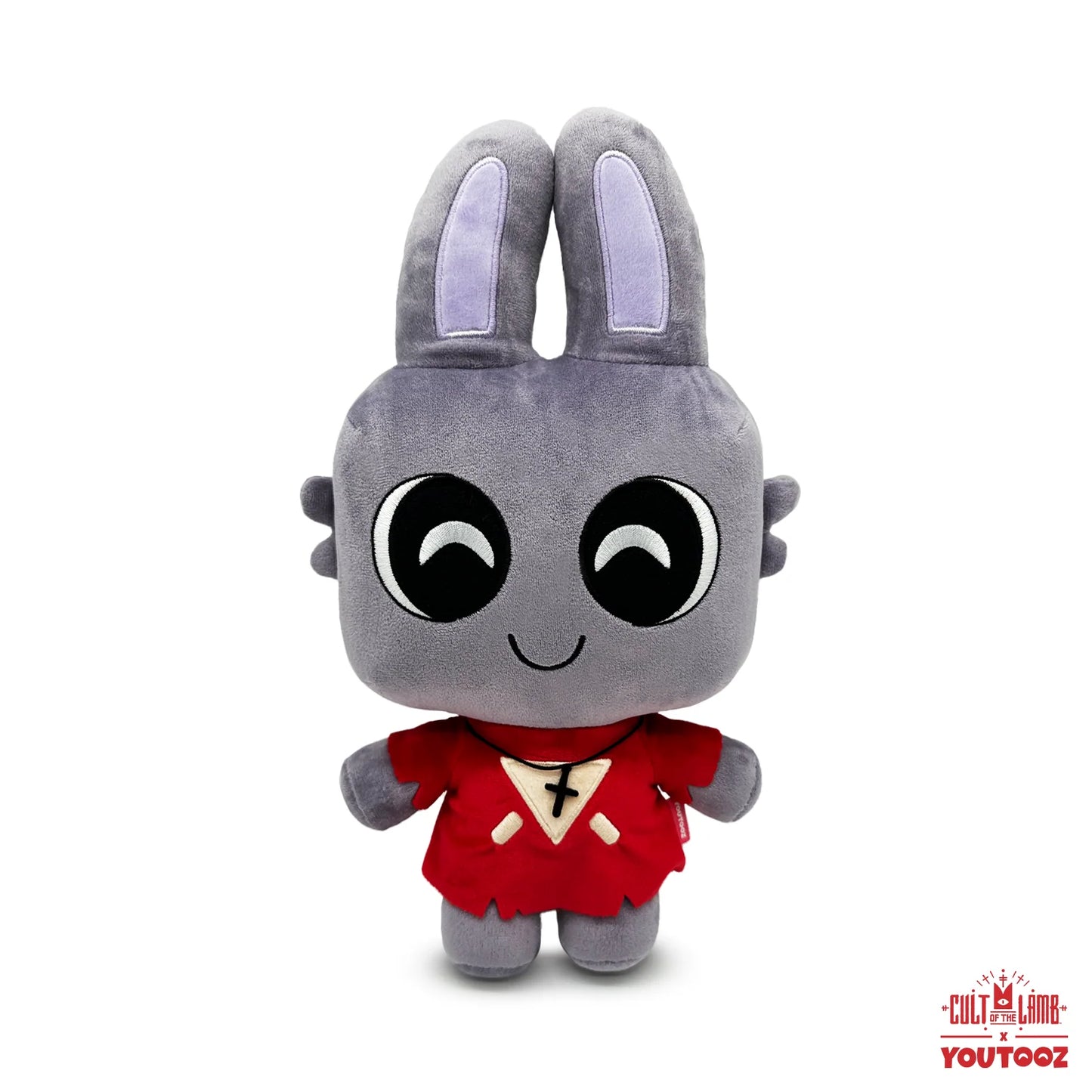 Cult of the Lamb Rabbit 9 inch plush featuring soft fabric and cute cult-themed design perfect for fans and collectors