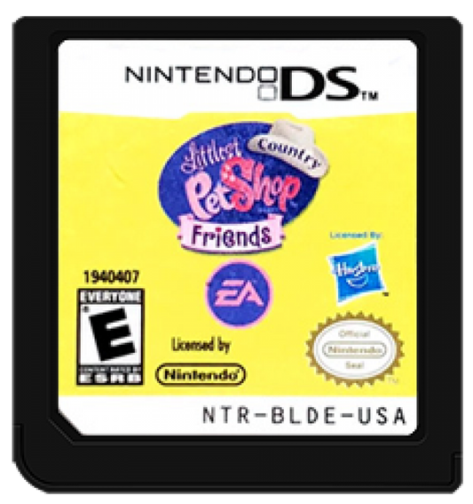 Littlest Pet Shop: Country Friends cartridge for Nintendo DS (DS) pet care simulation video game