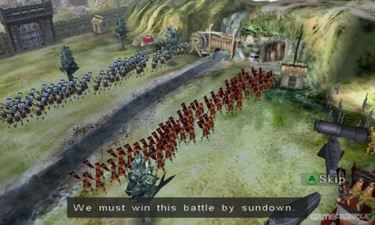 Odama GameCube GC video game, pinball action strategy, voice-controlled gameplay, Nintendo GameCube title, microphone not included gameplay screenshot