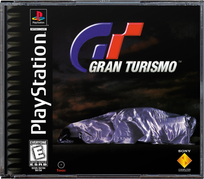 Gran Turismo retro simulation racing game for PlayStation 1 (PS1) cover art