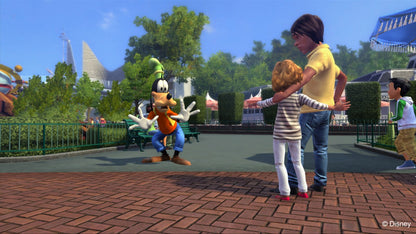 Disneyland Adventures for Kinect on Xbox 360 family friendly adventure video game featuring motion controlled exploration iconic Disneyland attractions interactive mini games and immersive Disney theme park experience gameplay