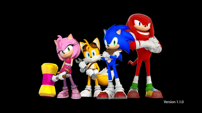 Sonic Boom: Rise of Lyric screen shot art for Nintendo Wii U (WiiU) video game