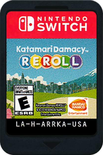 Katamari Damacy Reroll cartridge for Nintendo Switch NS video game 