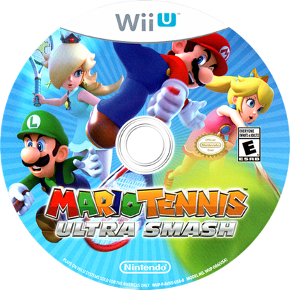 Mario Tennis: Ultra Smash disc art for Nintendo Wii U (WiiU) video game