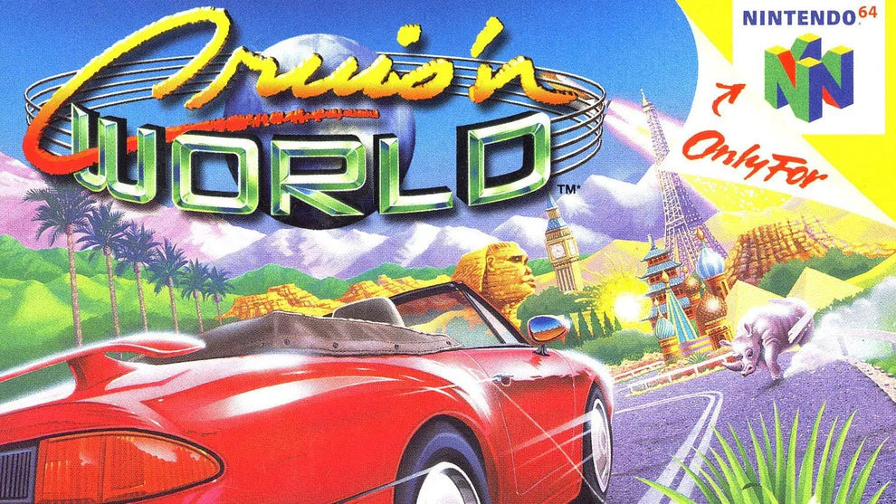 Cruisn World cover art for Nintendo 64 N64 video game