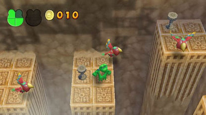 Frogger Ancient Shadow PS2 PlayStation 2 platformer action adventure game retro video game game play