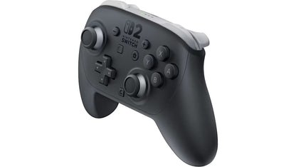 Nintendo Switch 2 Pro Controller Nintendo Switch 2 NS2 official wireless gaming controller featuring ergonomic design precision analog sticks responsive buttons HD rumble motion controls wireless connectivity rechargeable battery and enhanced Nintendo Switch 2 gameplay compatibility premium Nintendo gaming accessory collectible controller hardware appeal front side