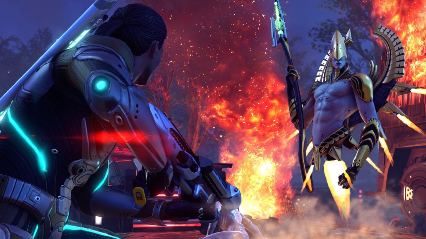 XCOM 2 – PlayStation 4 (PS4) video game gameplay, turn-based tactical strategy game.