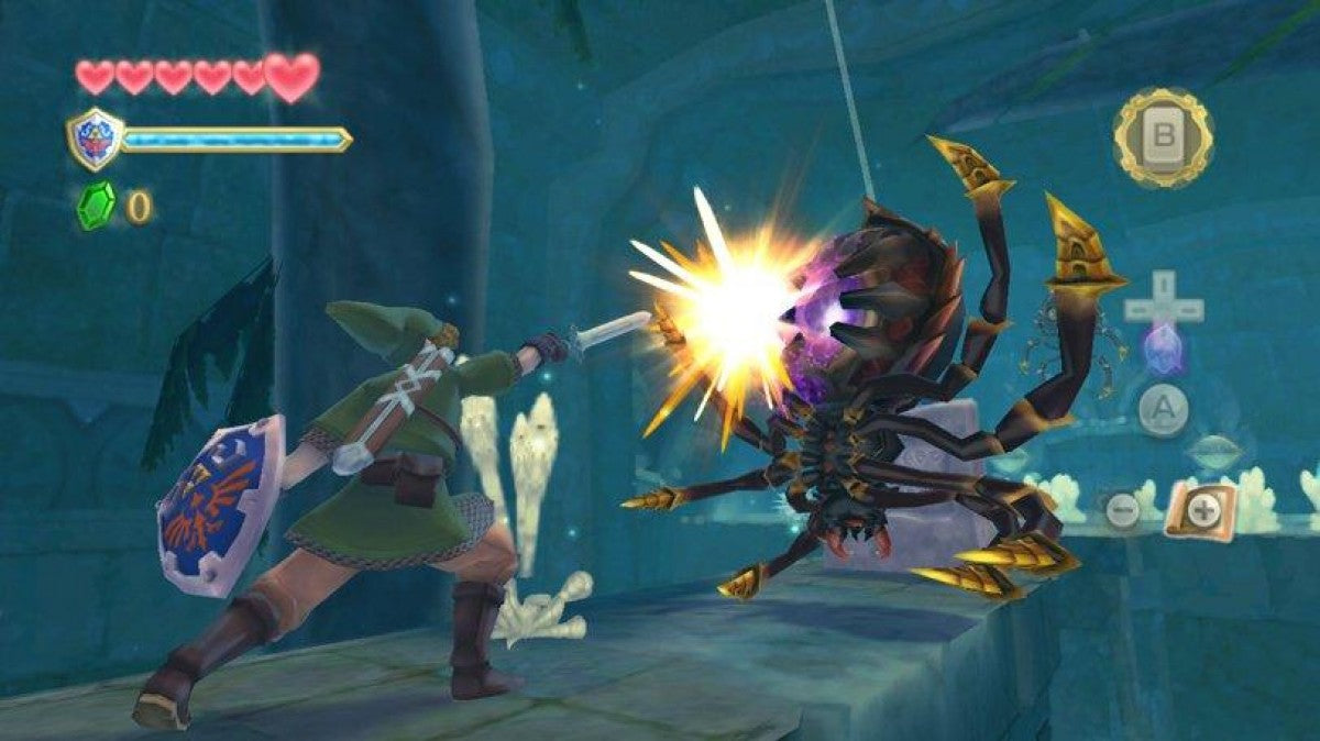The Legend of Zelda: Skyward Sword gameplay for Nintendo Wii (Wii) video game