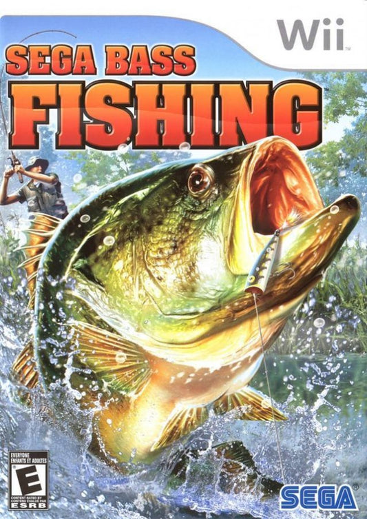 Sega Bass Fishing cover art for Nintendo Wii (Wii) video game