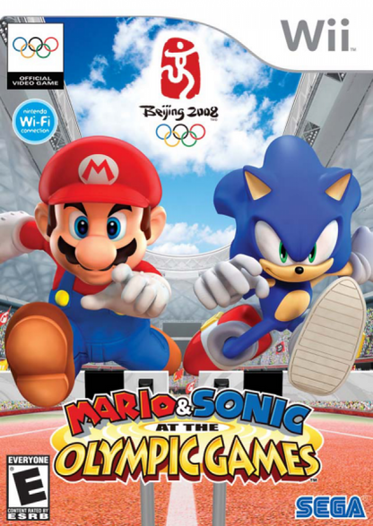 Mario & Sonic at the Olympic Games cover art for Nintendo Wii (Wii) video game