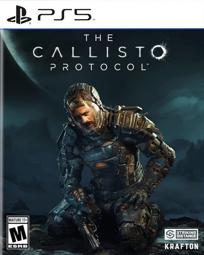 The Callisto Protocol cover art for PlayStation 5 (PS5) survival horror video game