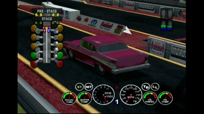 LocalID_32303IHRA Drag Racing 2004 gameplay for Microsoft XBOX video game.