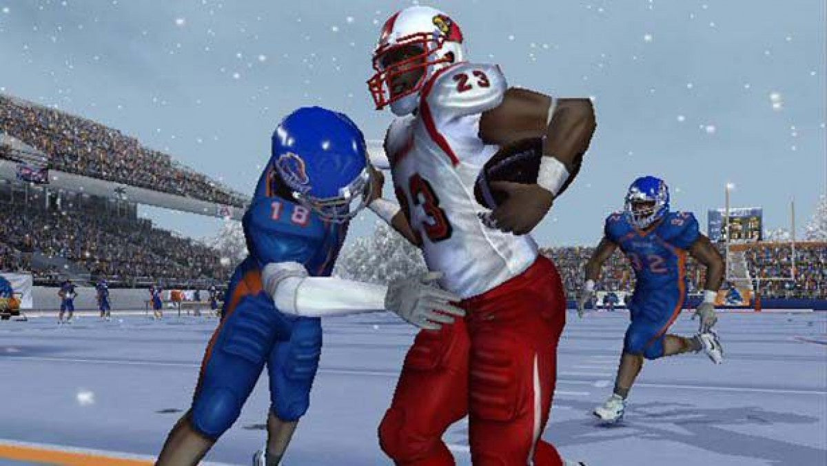 NCAA Football 06 – PlayStation 2 (PS2) college football sports video game gameplay