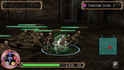 Kingdom of Paradise gameplay for PlayStation Portable (PSP) action role-playing game