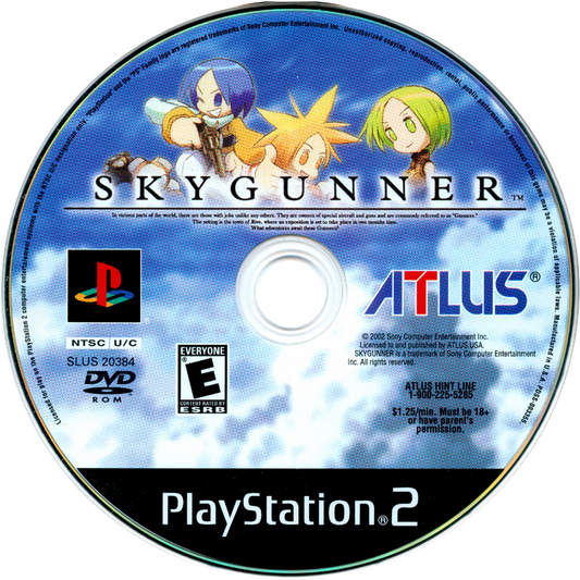 Retro SkyGunner PS2 inspired design featuring fantasy aerial combat aesthetic vintage PlayStation 2 steampunk airship battles cel shaded visuals anime inspired flying action whimsical sky adventure nostalgic arcade flight gameplay disc