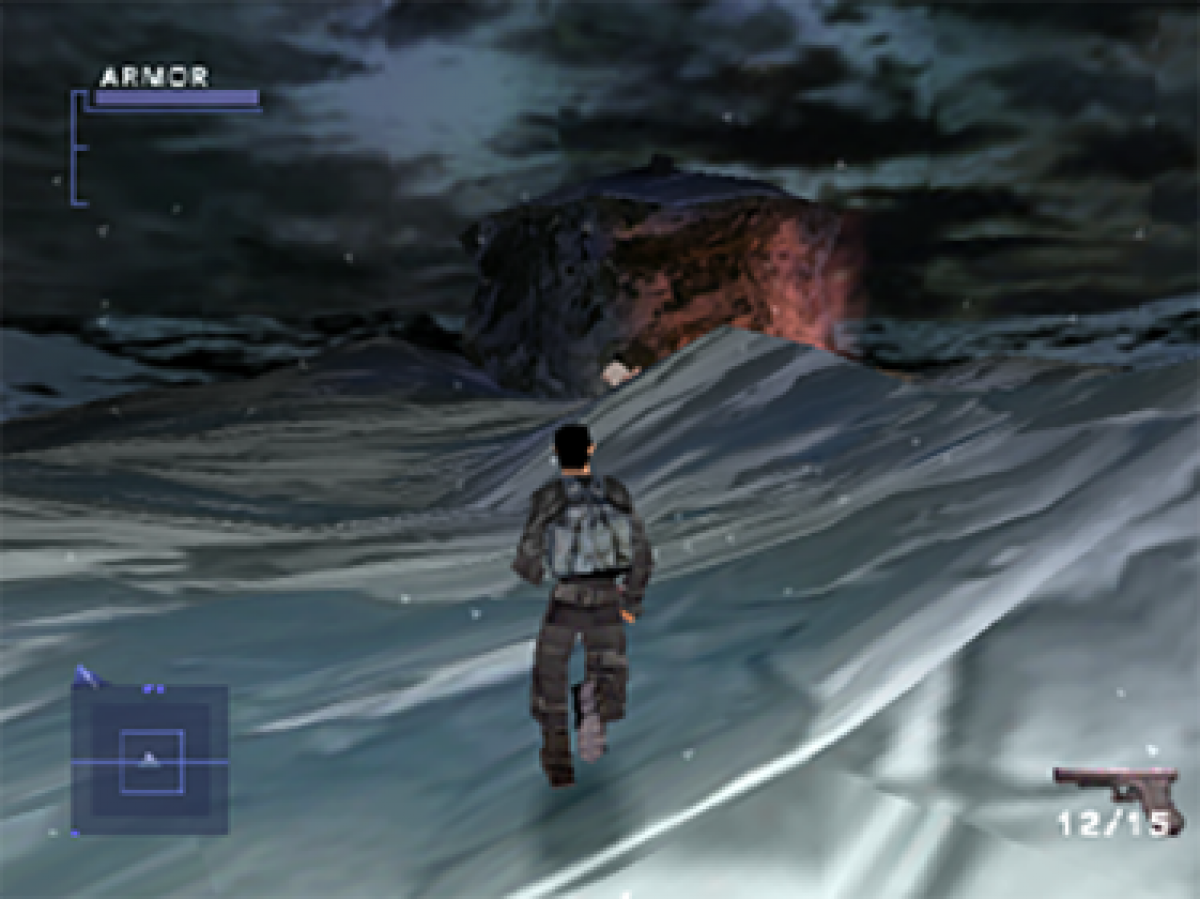 Syphon Filter 2 PlayStation 1 PS1 for third person action stealth video game fans featuring Gabe Logan and Lian Xing tactical missions espionage gameplay stealth objectives weapon combat enemy encounters cinematic storytelling and classic Sony PlayStation gaming collectible appeal gameplay
