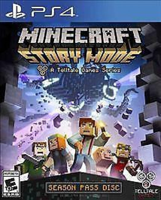 Minecraft: Story Mode - Season Pass cover art for PlayStation 4 (PS4) video game