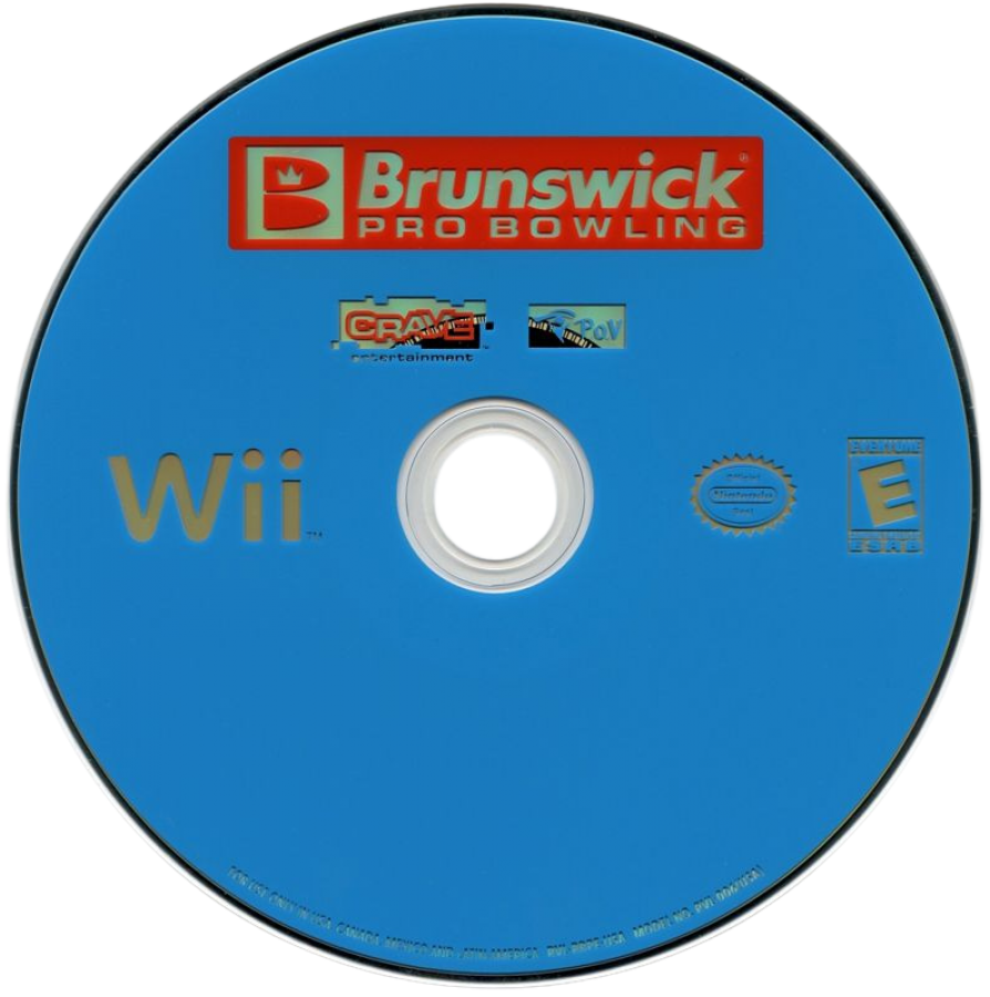 Brunswick Pro Bowling disc for Nintendo Wii (Wii) video game