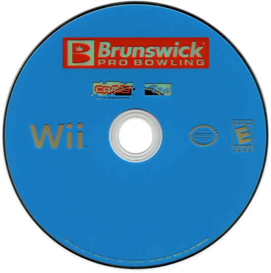 Brunswick Pro Bowling disc for Nintendo Wii (Wii) video game