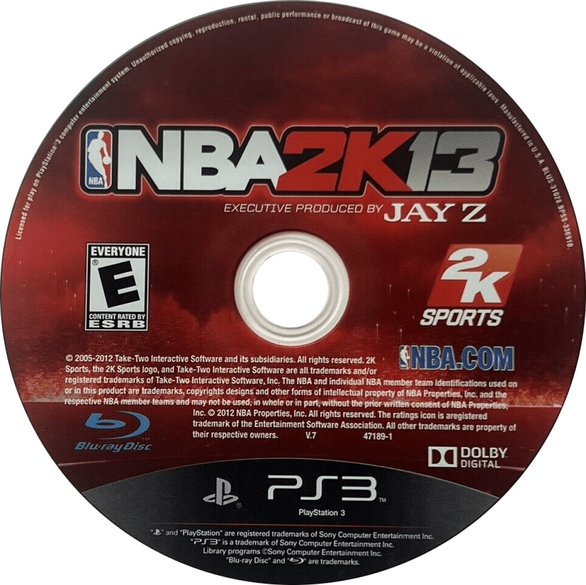 NBA 2K13 for PlayStation 3 (PS3) at Gamers INC, featuring executive production by Jay-Z with improved Control Stick mechanics and dynamic shot generators for the ultimate pro basketball simulation experience on your PS3 console disc