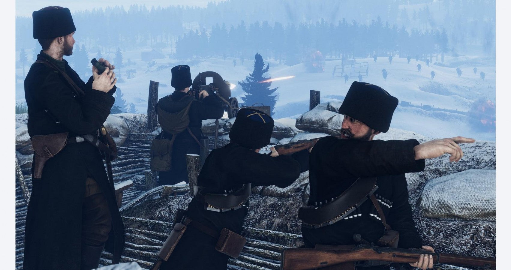 WWI Tannenberg: Eastern Front gameplay for PlayStation 5 (PS5) World War I first-person shooter video game