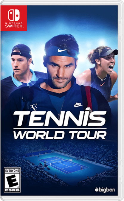 Tennis World Tour cover art for Nintendo Switch (NS) video game