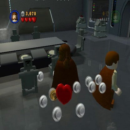 LEGO Star Wars The Video Game Greatest Hits retro PlayStation 2 video game LEGO Star Wars action adventure puzzle solving cooperative gameplay Star Wars universe console title PlayStation 2 release gameplay