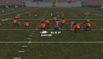 NCAA Football 2003 gameplay for Nintendo GameCube (GC) college football sports video game 