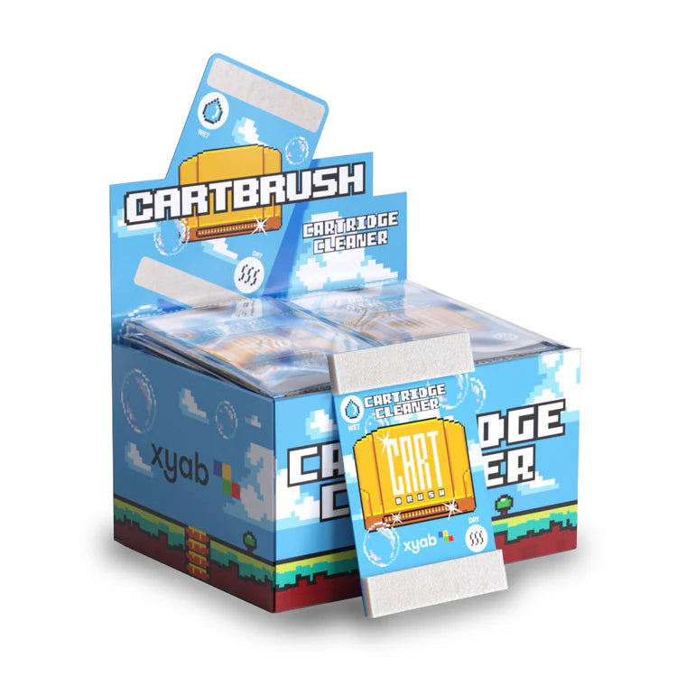 Cartbrush Cartridge Cleaner cleaning tool for video game cartridges restoring old NES SNES Genesis game contacts dry cleaning brush safe for retro gaming