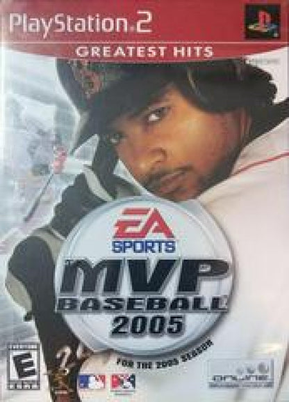 MVP Baseball 2005 [Greatest Hits] – PlayStation 2 (PS2) baseball sports video game cover art