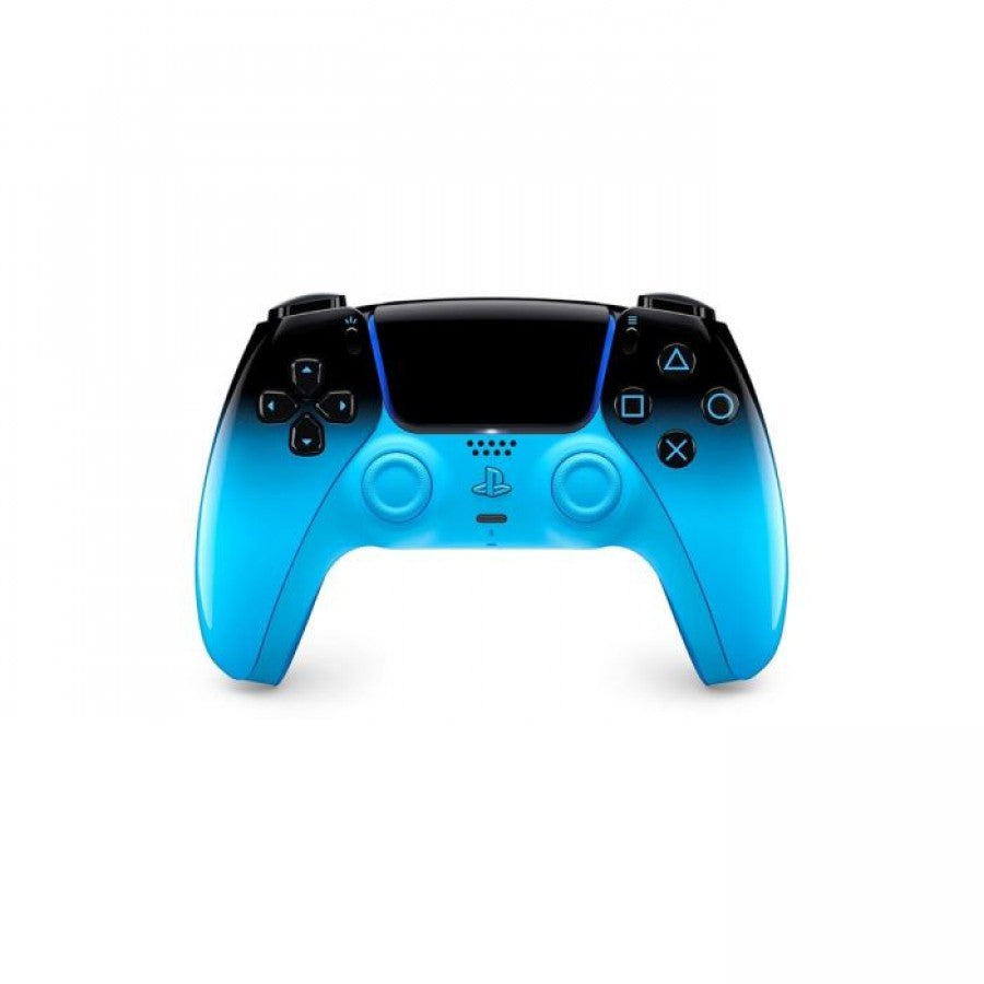 DualSense Wireless Controller for PlayStation 5 PS5 Rhythm Blue accessory featuring wireless connectivity adaptive triggers haptic feedback built in microphone motion controls touchpad responsive buttons ergonomic design and immersive next generation gaming support collectible PlayStation accessory appeal
