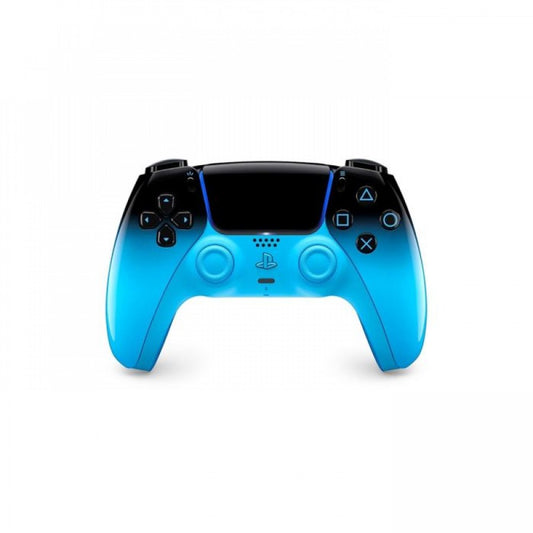DualSense Wireless Controller for PlayStation 5 PS5 Rhythm Blue accessory featuring wireless connectivity adaptive triggers haptic feedback built in microphone motion controls touchpad responsive buttons ergonomic design and immersive next generation gaming support collectible PlayStation accessory appeal