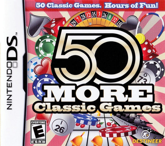 50 More Classic Games cover art for Nintendo DS (DS) video game